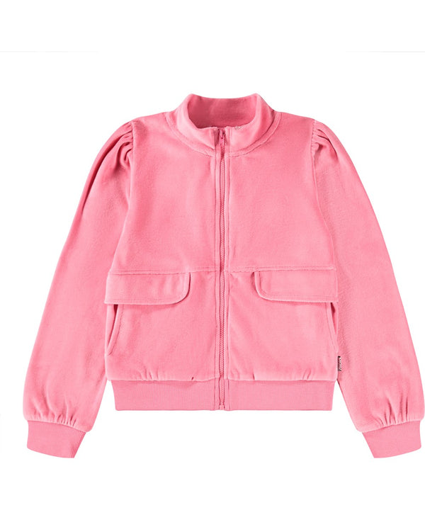 Tuta rosa velluto