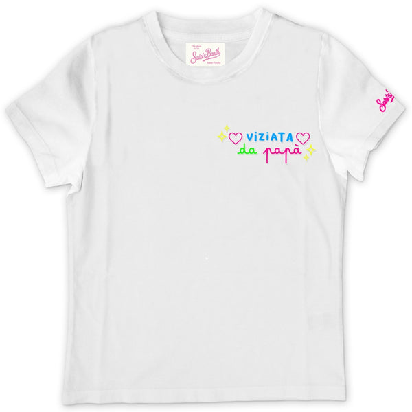 T-shirt viziata da papà