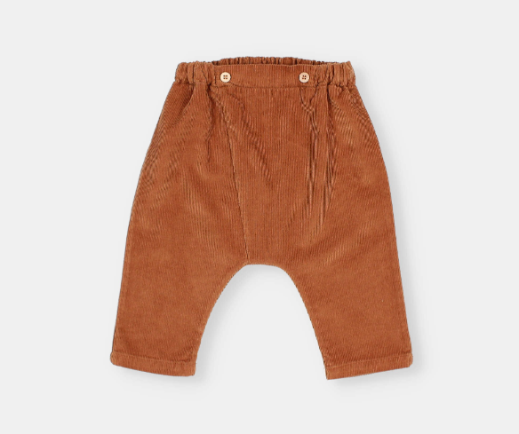 Pantaloni in velluto morbido