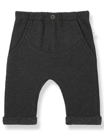 Pantaloni in caldo cotone antracide