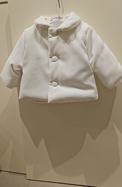 Giacca unisex in micral panna