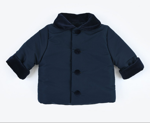 Giacca unisex in micral blu