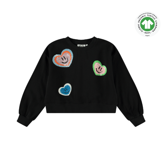Felpa Miki Festive Hearts