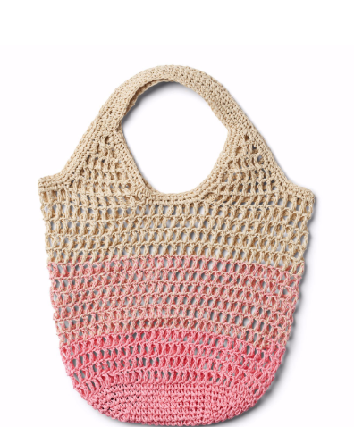 Borsa a rete Vega Bag Pink Lemonade