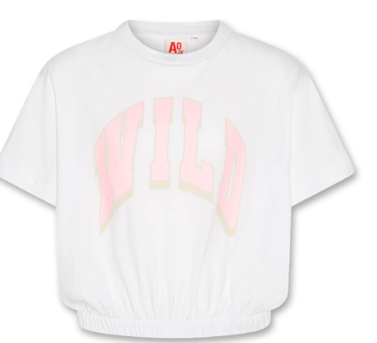 T-shirt manica corta - e largo con vita più stretta e stampa selvaggia