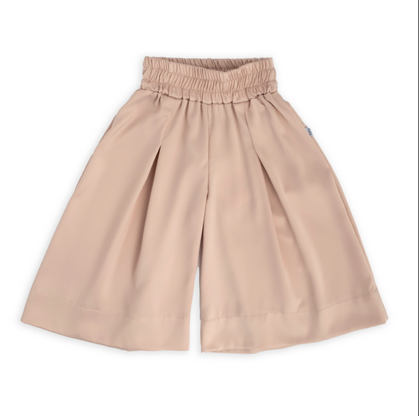 Pantalone over in raso rosa