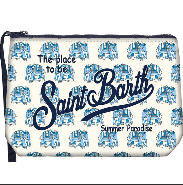 Pochette Aline elefante  con logo