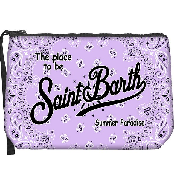 Pochette Aline verde per bambini con logo