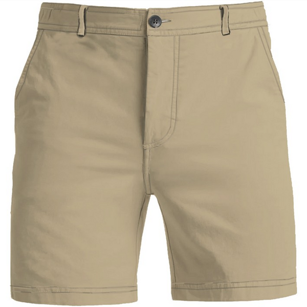 Pantaloncini  da bambino in cotone beige