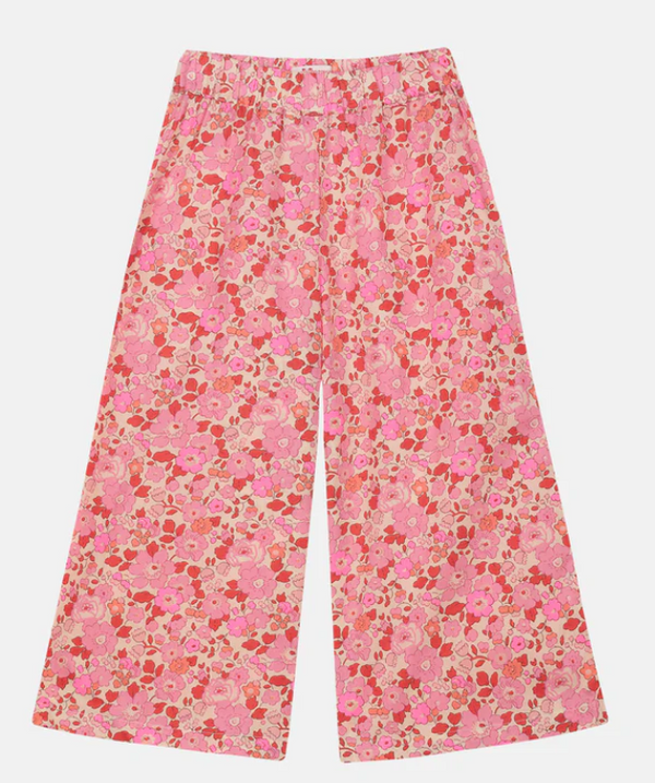 Pantantalone Palazzo Bambina Liberty Betsy Fluo Fuxia