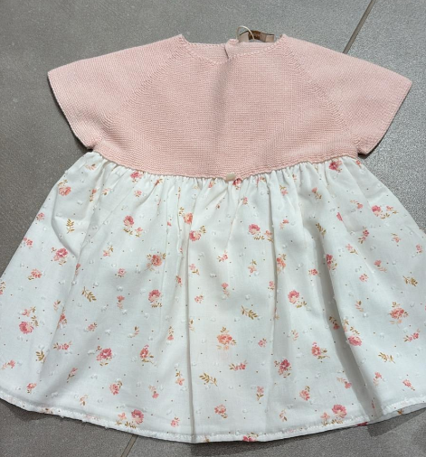 Abito in maglia di cotone