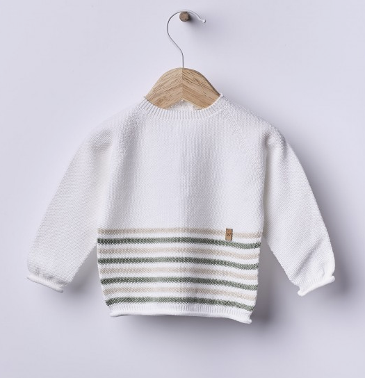 Completo due pezzi bianco/ verde
