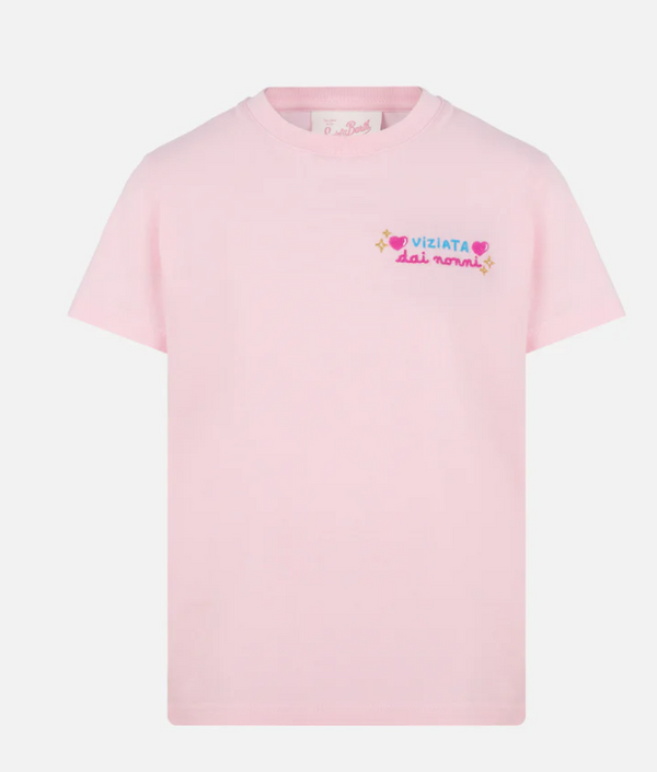 T-shirt Elly con ricamo vado dai nonni