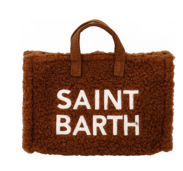 Phone bag teddy marrone