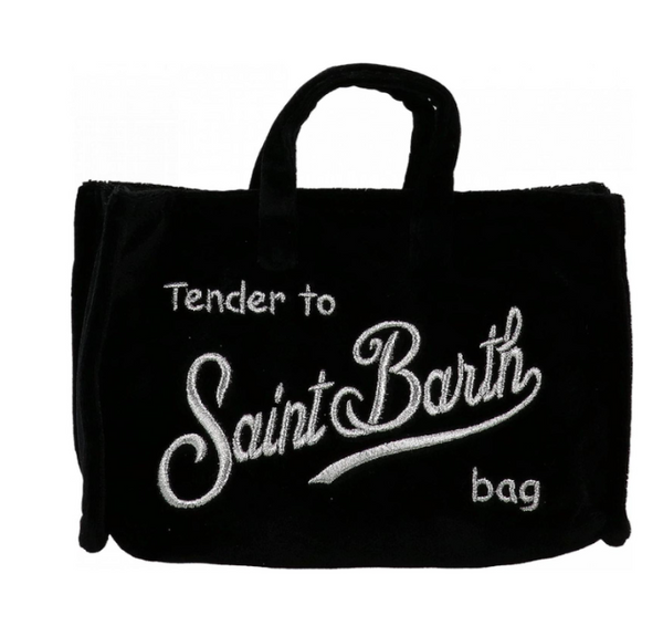 Phone bag velvet nero