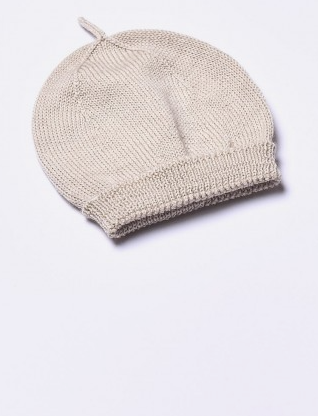 Cappello lavorato in lana merino