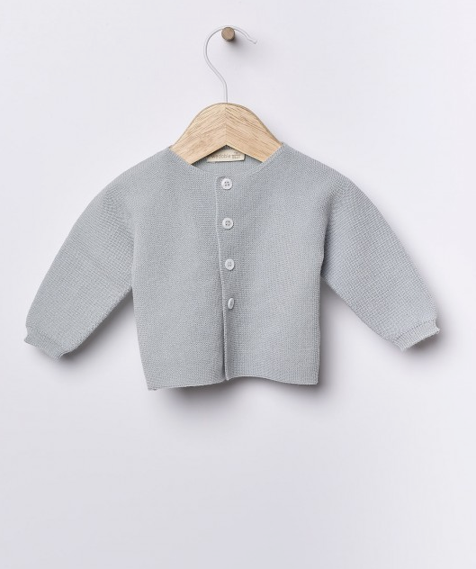 Cardigan lavorato a maglia in lana merino