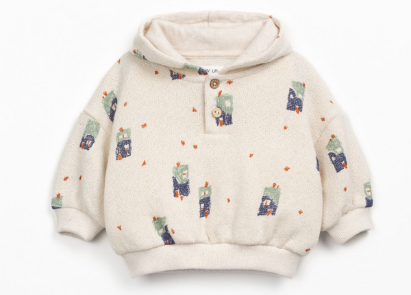 Maglione in maglia con stampa