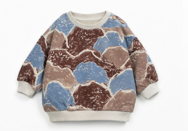 Felpa Maglia in tessuto misto fibre naturali