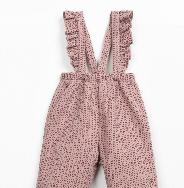 Tuta in jersey con stampa