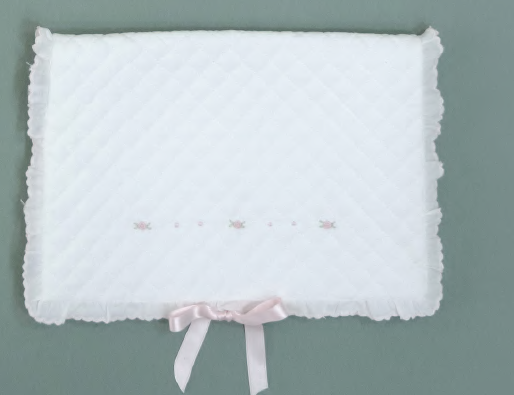 Busta clinica con rose ricamate