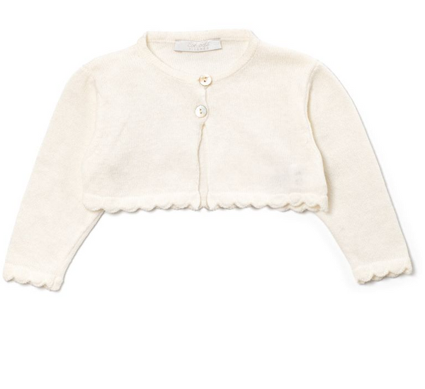 Scaldacuore in tricot panna