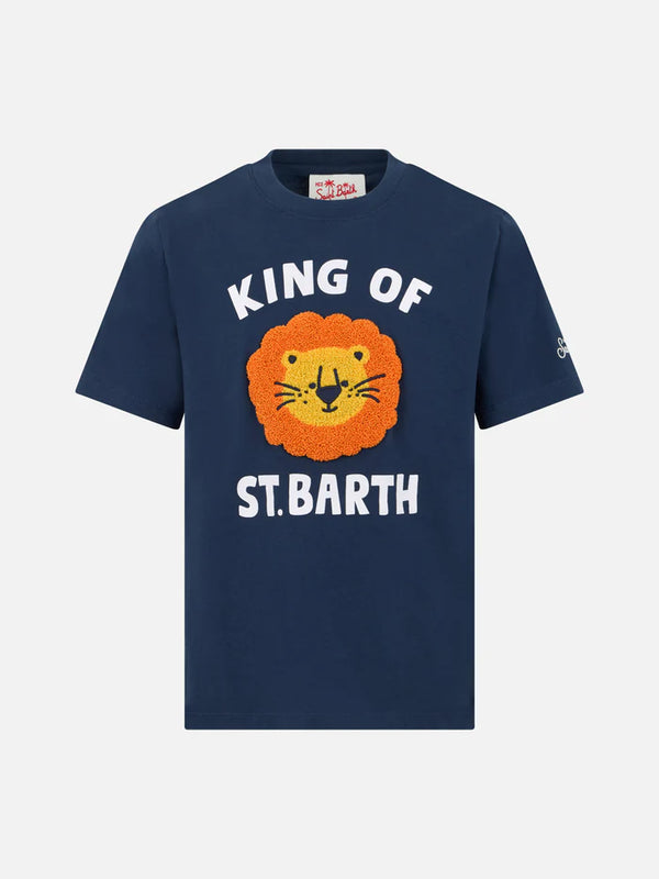 T-shirt con leone