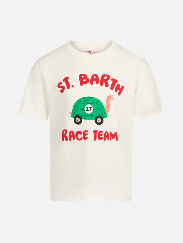 T-shirt con stampa tartaruga